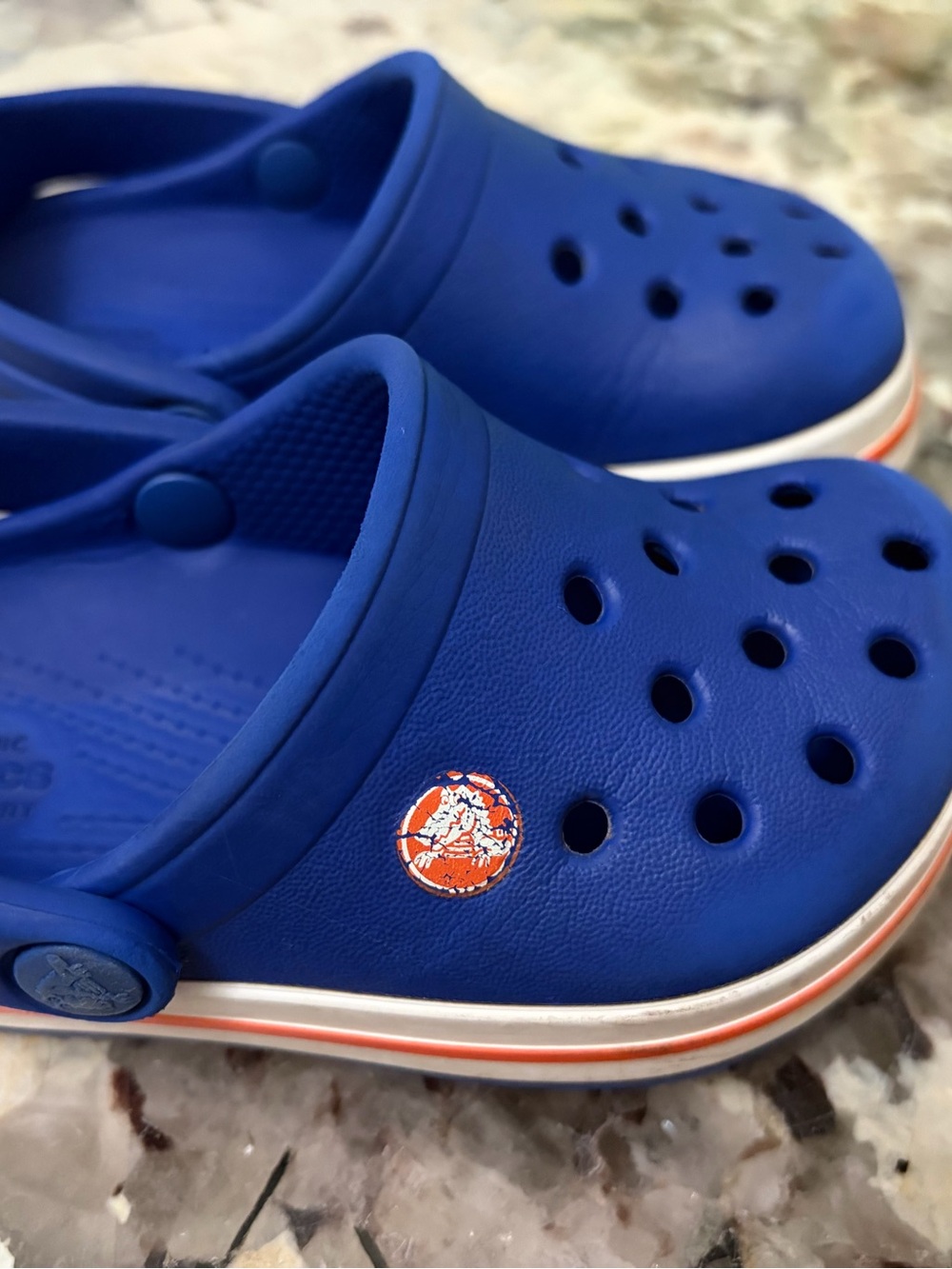 Blue Crocband Crocs - Size 6 - Picture 9 of 10